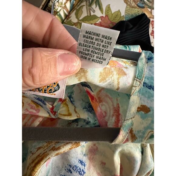 Vintage Collections ETC Women's  V-Neck kaftan swim coverup dress One Size - Picture 5 of 8